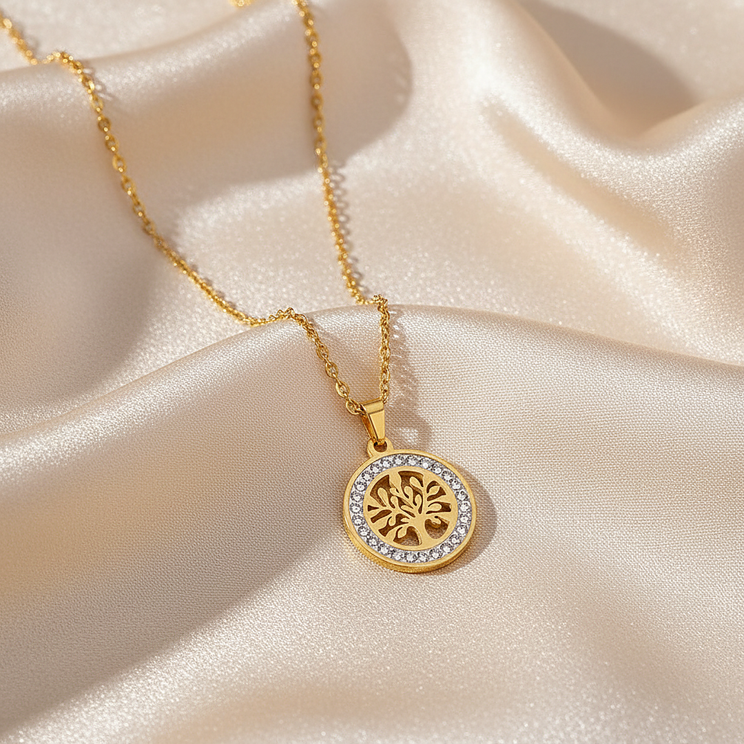 Une Gold Necklace