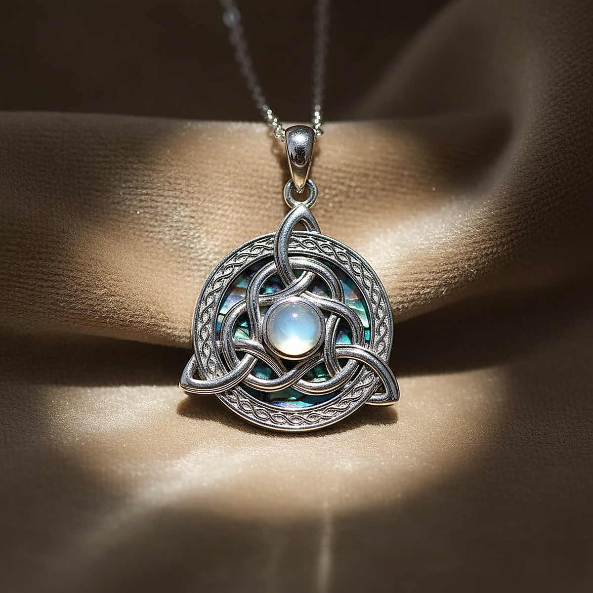 Fleur Moonstone Necklace