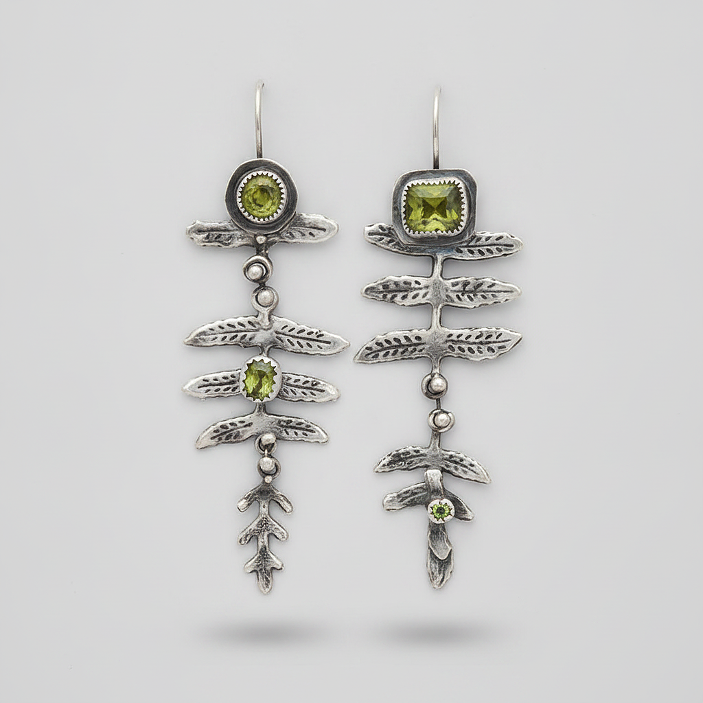 Sylvie Peridot Earrings