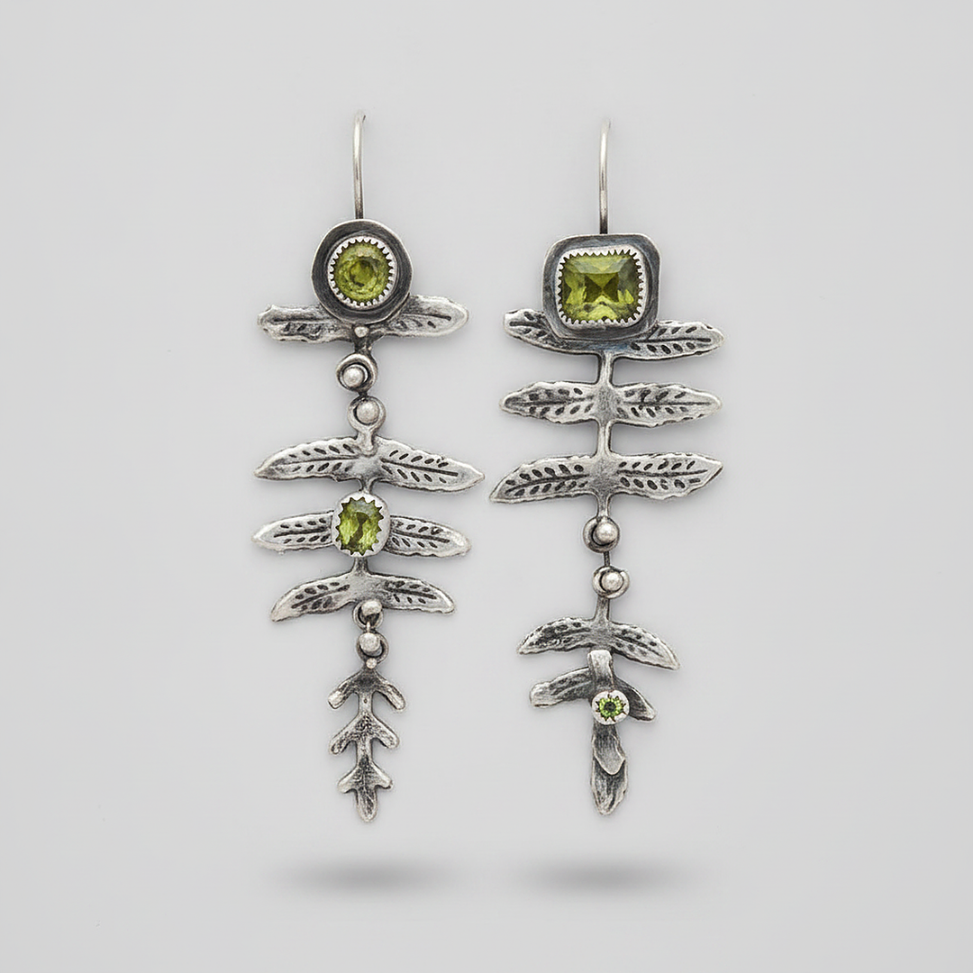Sylvie Peridot Earrings