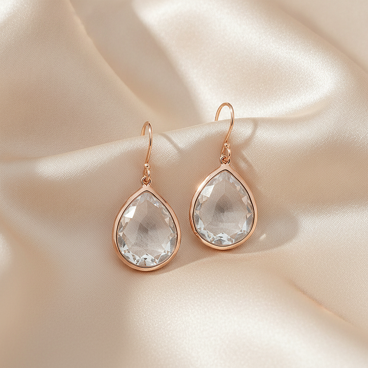 Elise Quartz Earrings