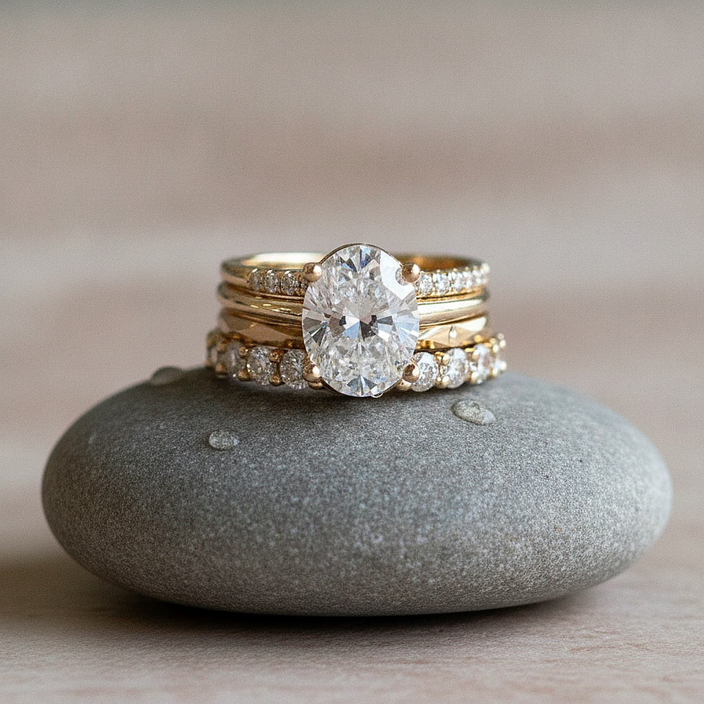 Alba-Zirkonia-Schmuckset