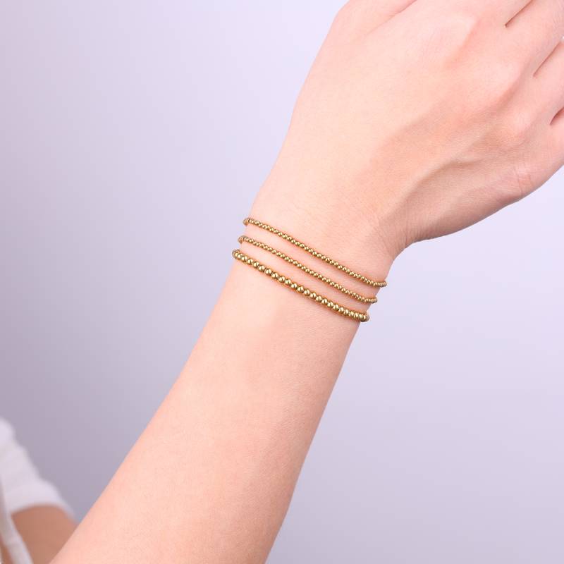 Conjunto de pulseras apilables con cuentas 433