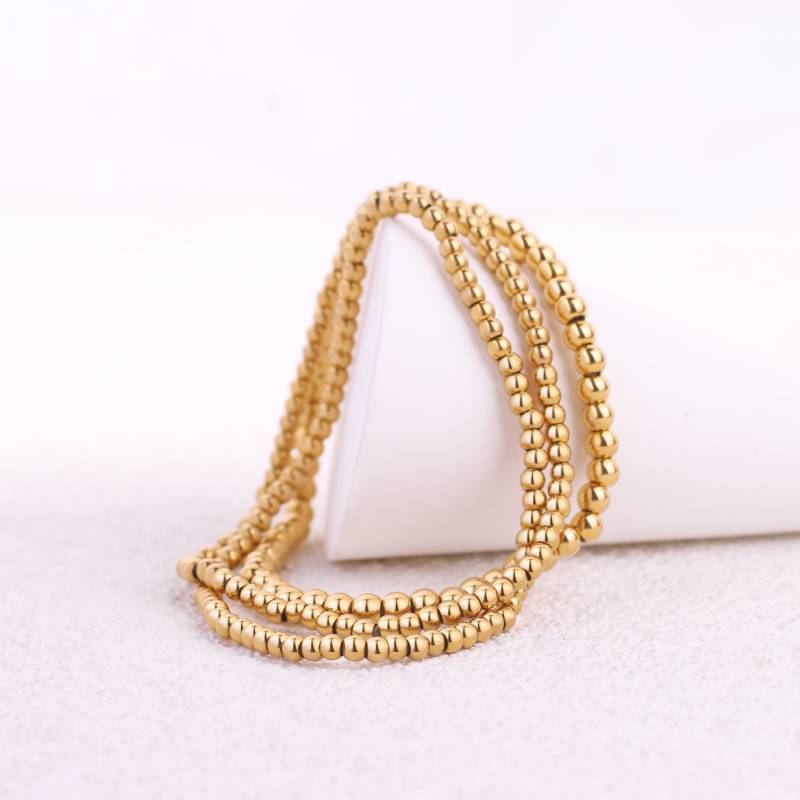 Conjunto de pulseras apilables con cuentas 433