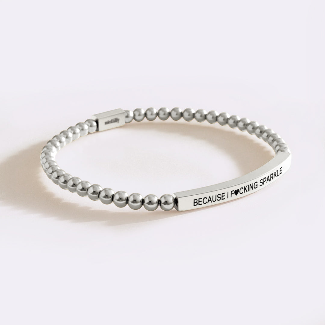Zato što ja jebeno svetlucam narukvica za inspiraciju sa perlama