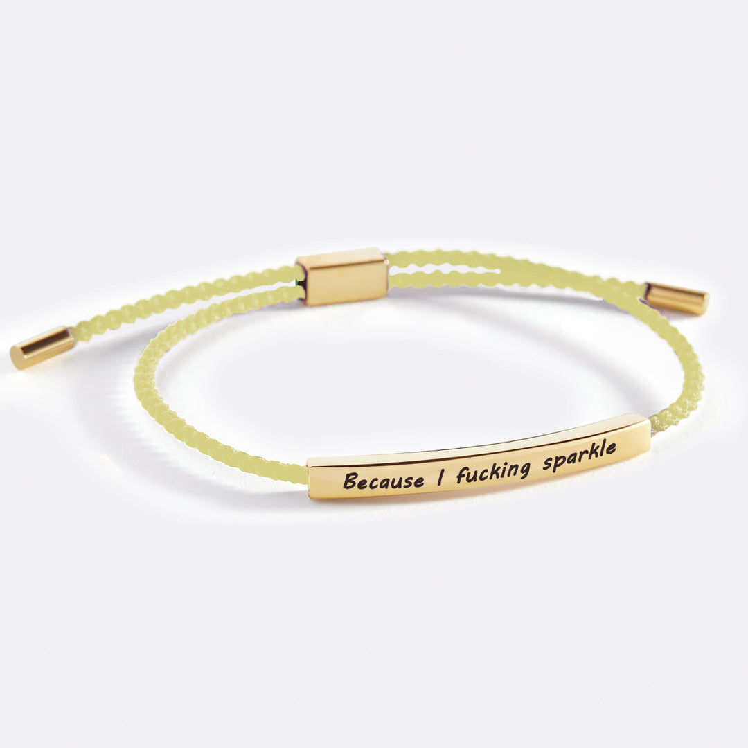 Weil ich so F♥cking Funkle Armband