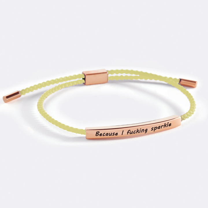 Weil ich so F♥cking Funkle Armband