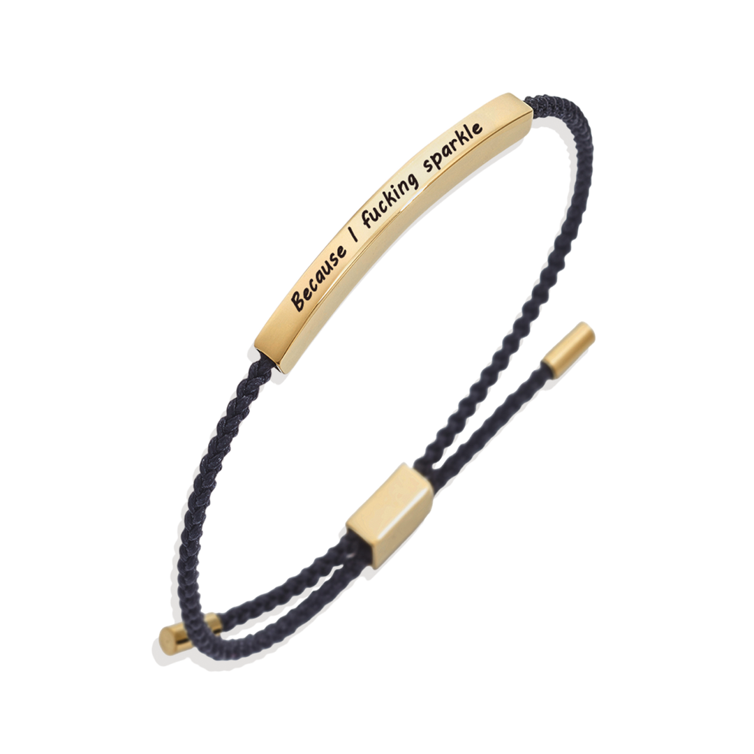Weil ich so F♥cking Funkle Armband