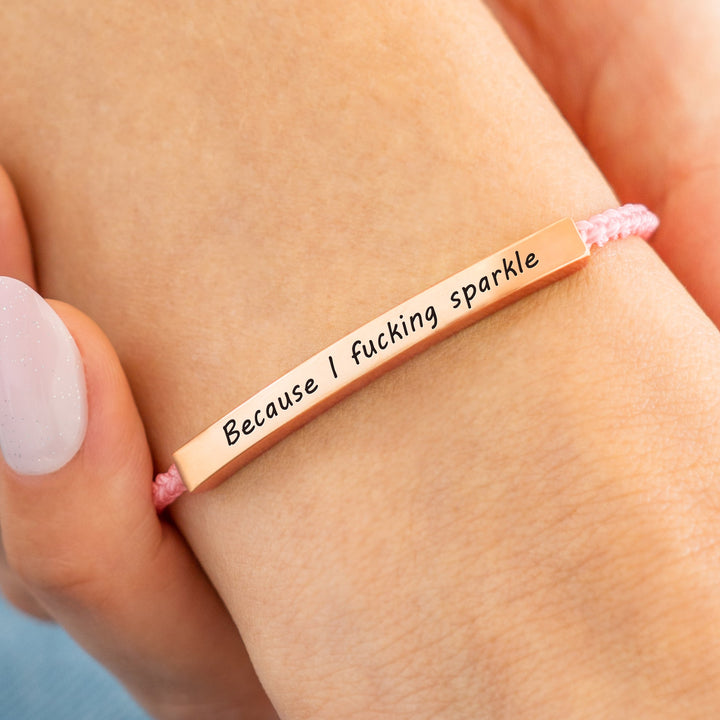 Weil ich so F♥cking Funkle Armband