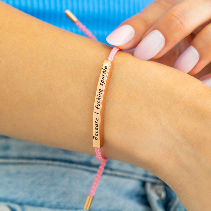 Weil ich so F♥cking Funkle Armband