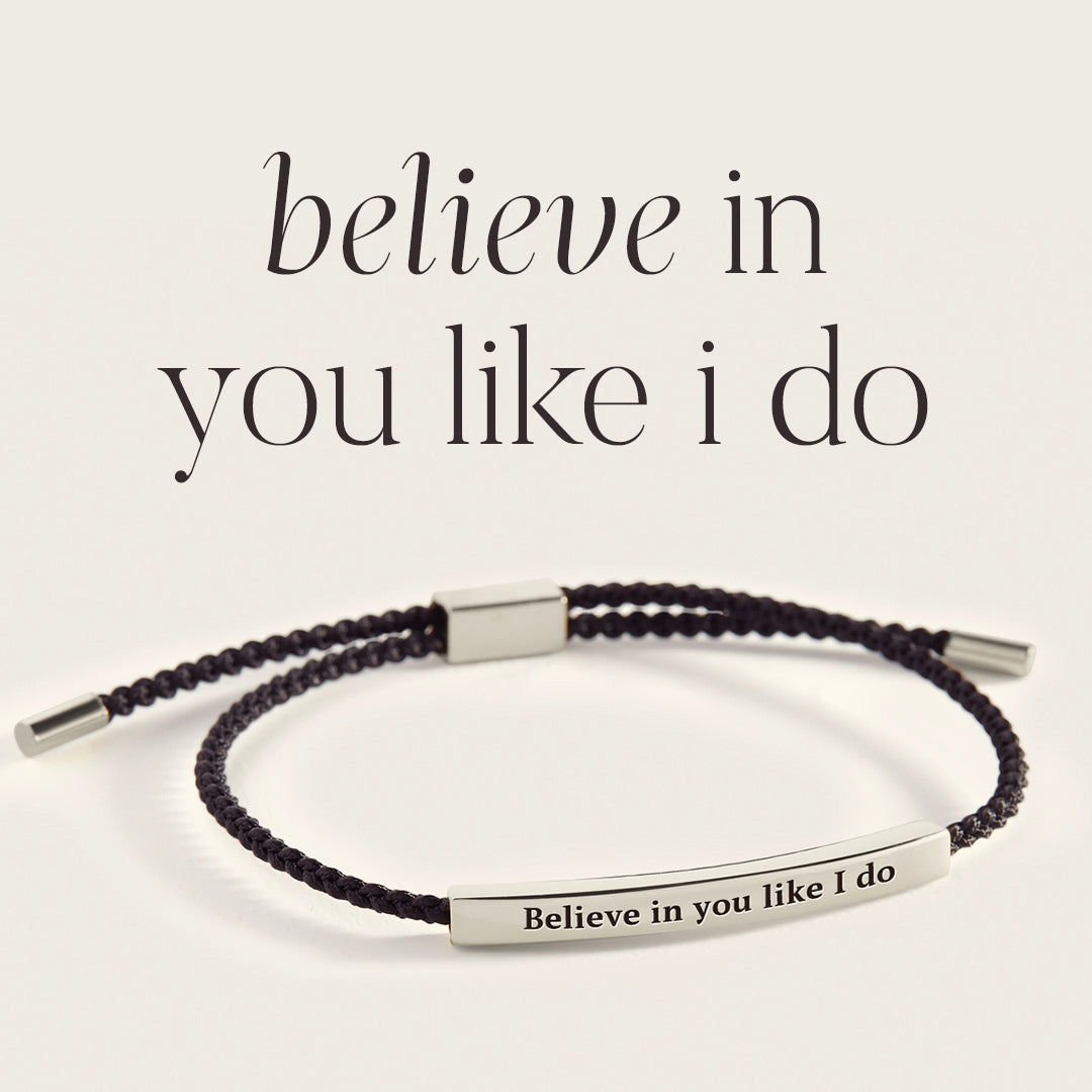 Tro på dig som jeg gør - Inspirerende armbånd