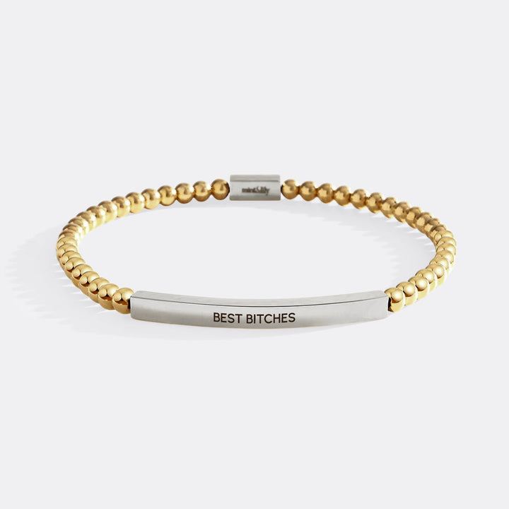 Best Bitches Perlenarmband „Inspire“