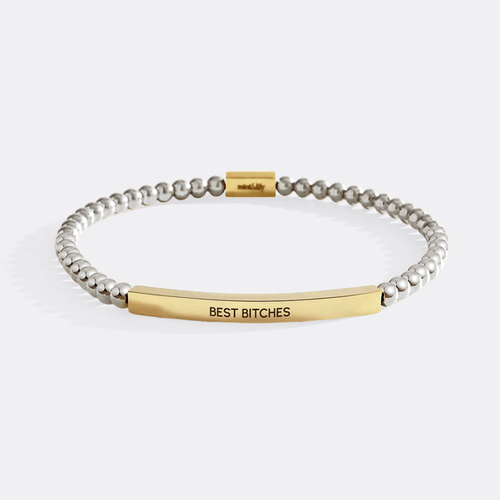 Best Bitches Perlenarmband „Inspire“