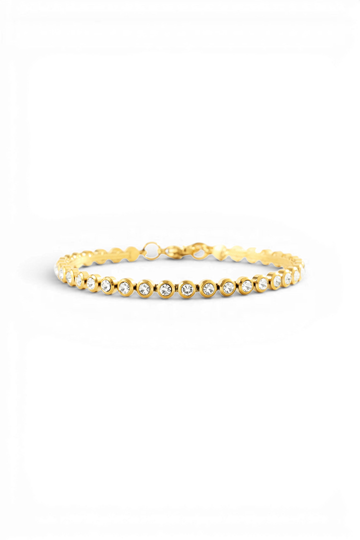Bezel Tennis Bracelet