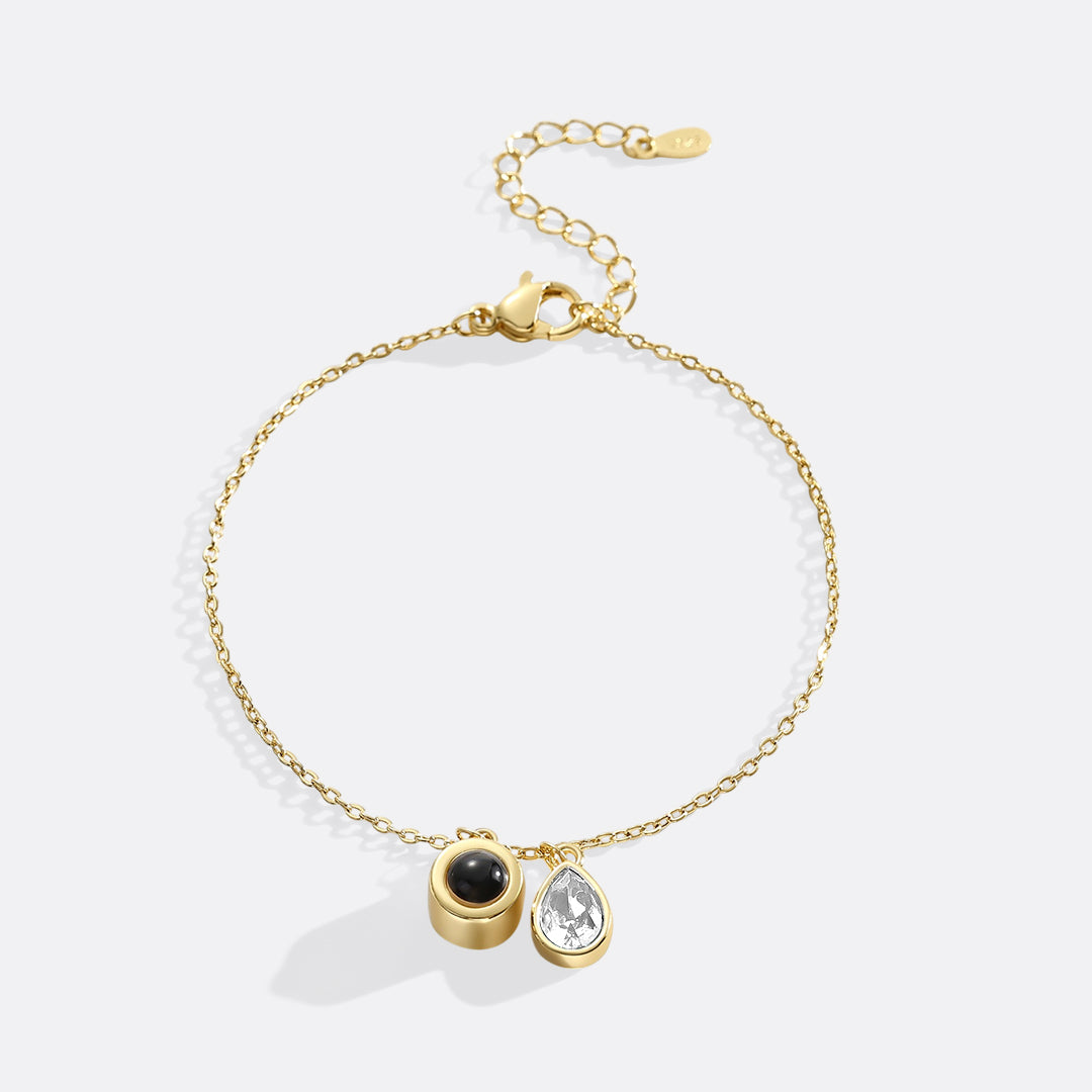 Födelsestenfotoarmband