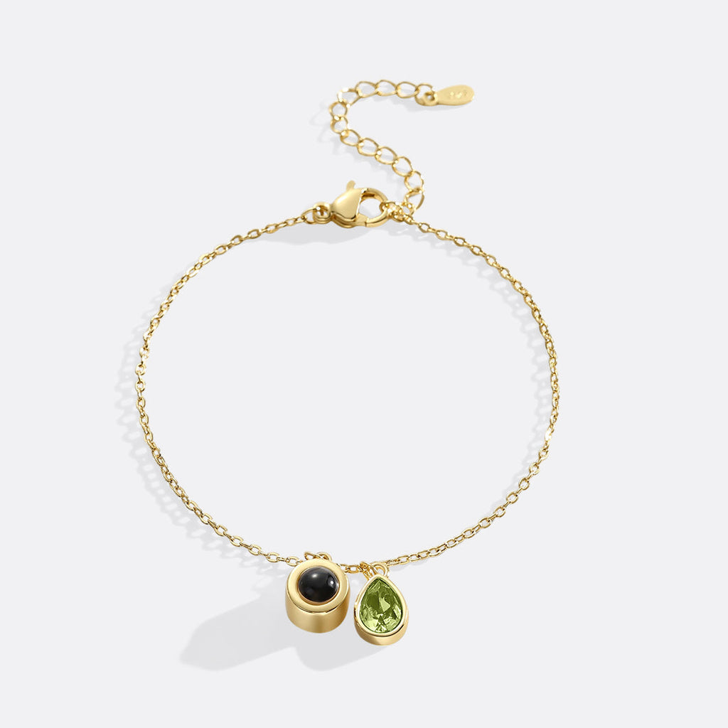 Födelsestenfotoarmband
