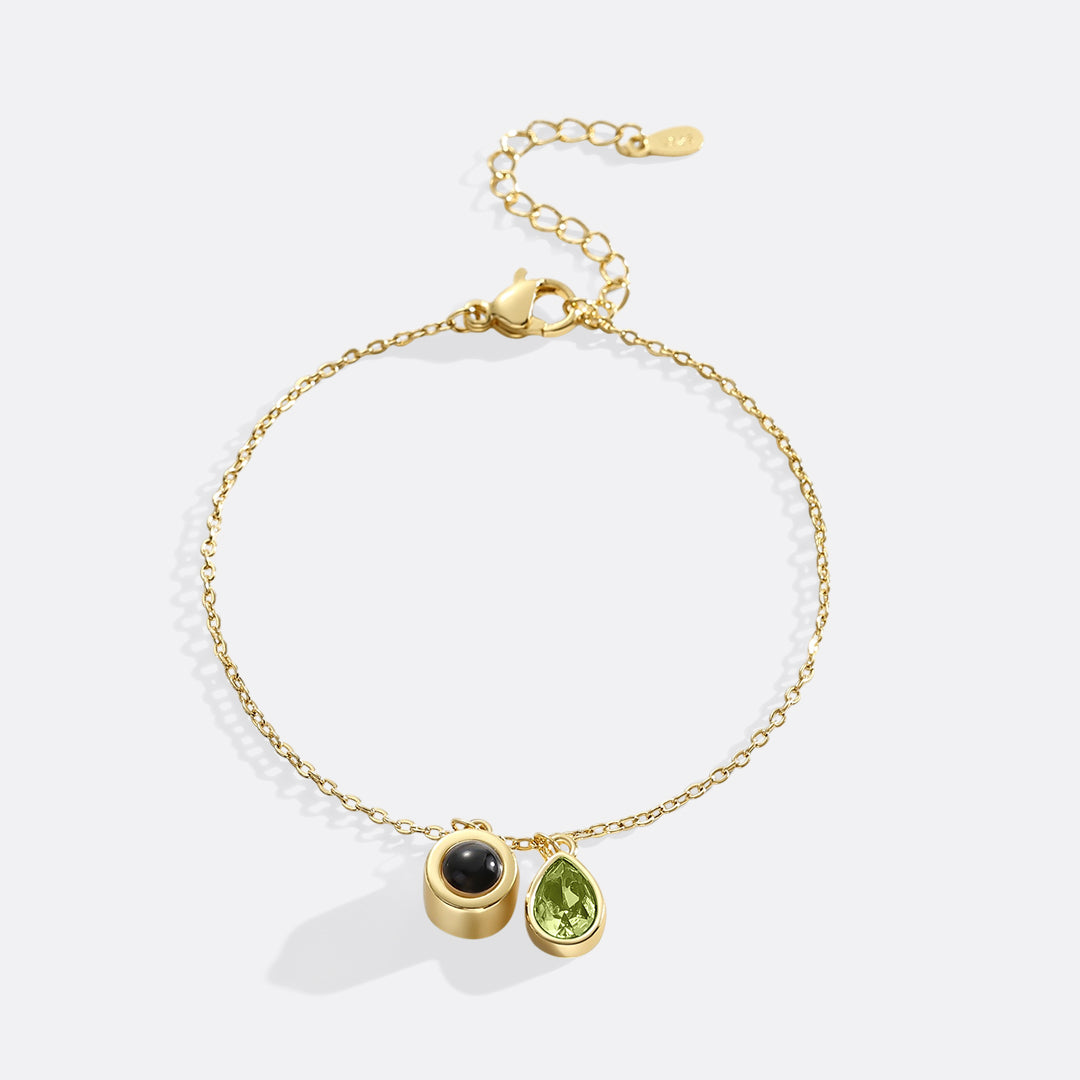 Födelsestenfotoarmband