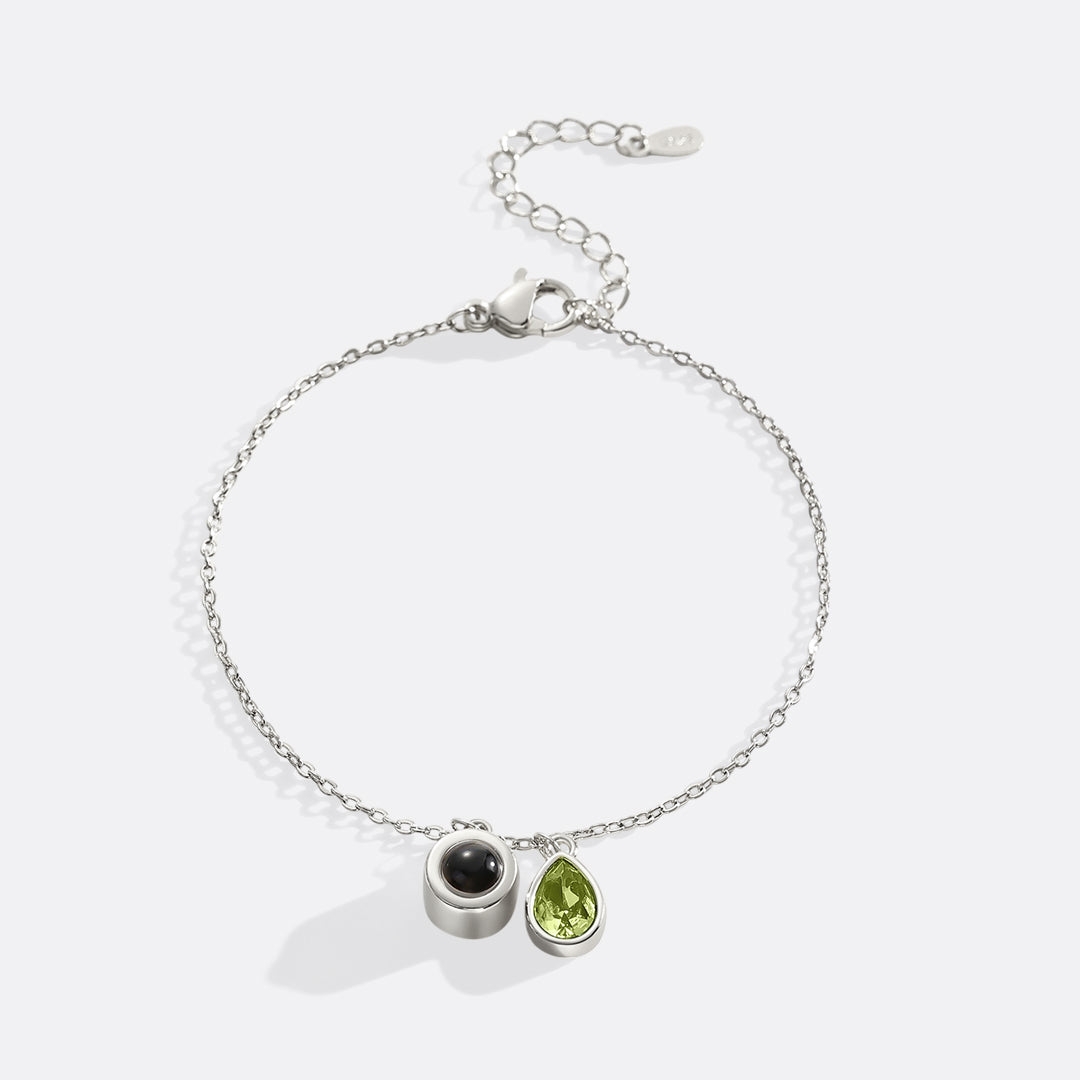 Födelsestenfotoarmband