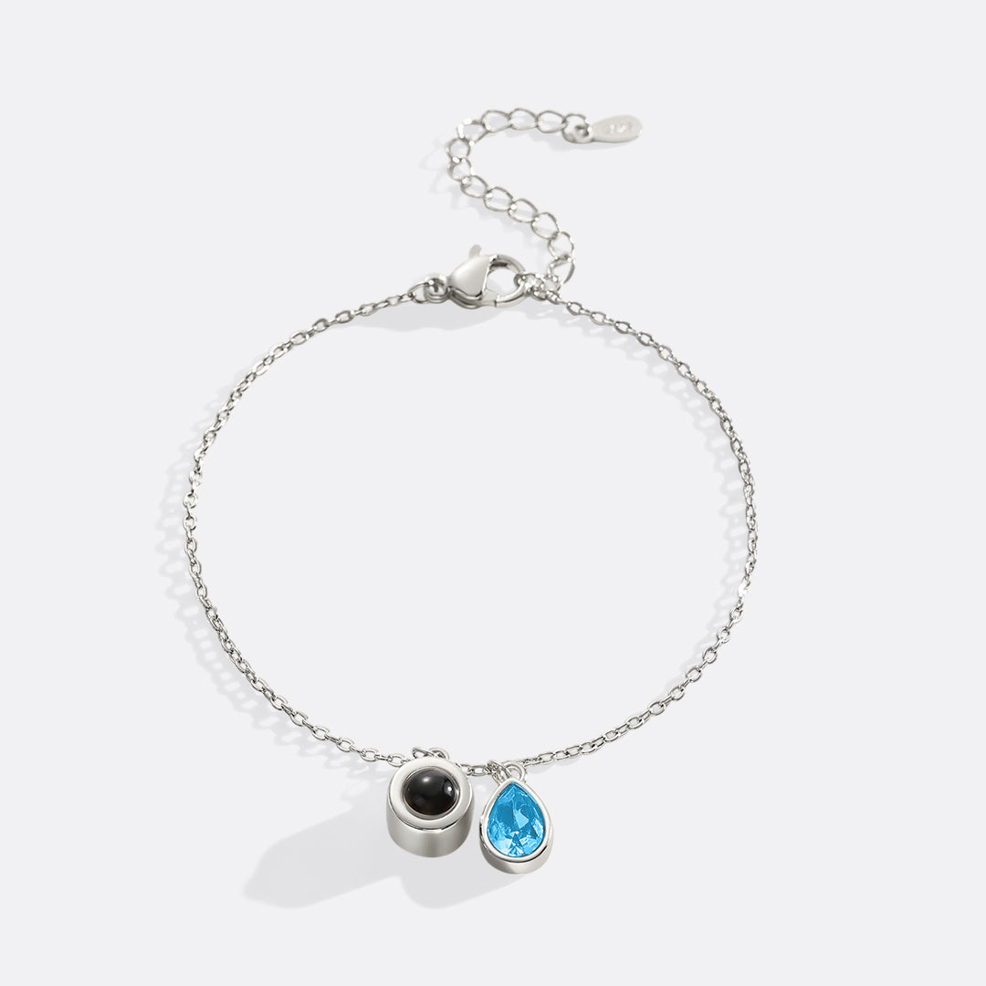 Födelsestenfotoarmband