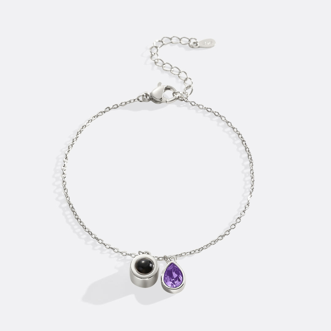Födelsestenfotoarmband