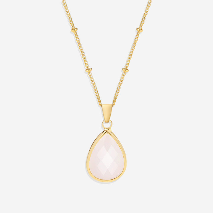 Birthstone Drop Pendant Necklace