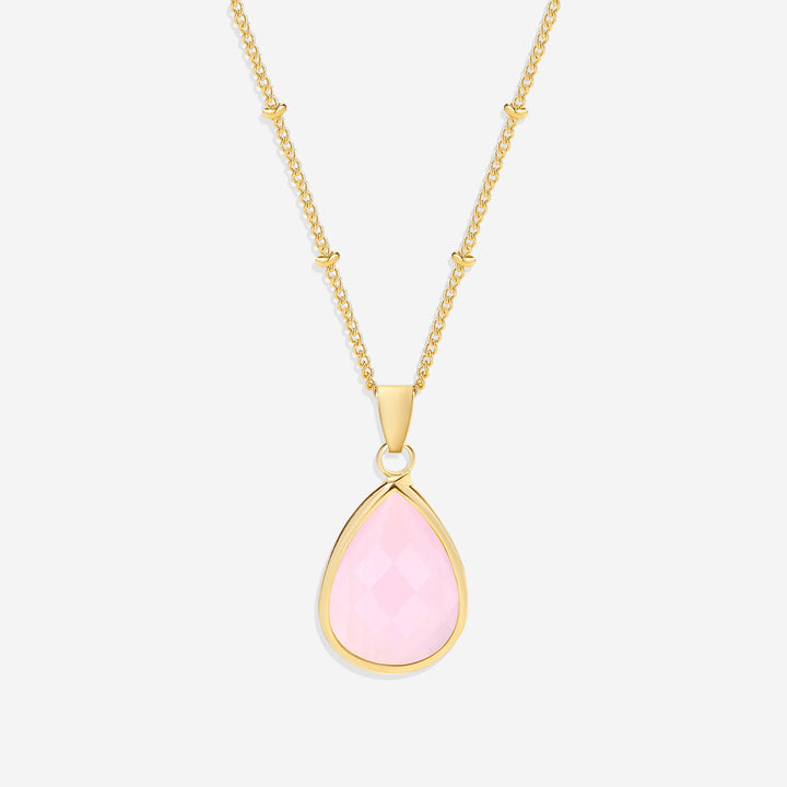 Birthstone Drop Pendant Necklace