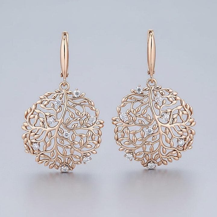 Boucles d’oreilles Hespera en zircone cubicque