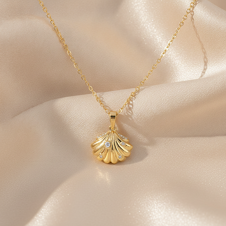 Lourdes Gold Necklace