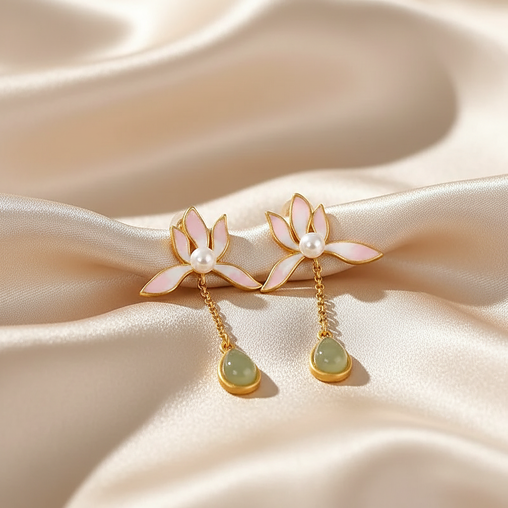 Opaline Pearl Earrings