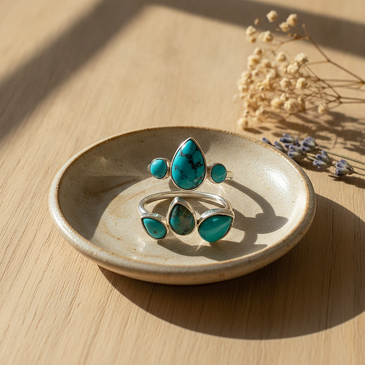 Tindra Turquoise Earrings