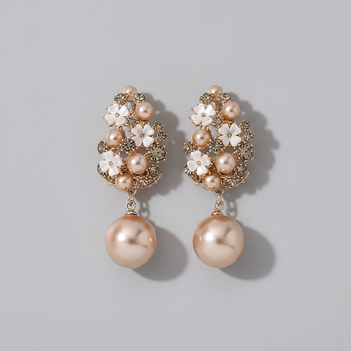 Boucles d’oreilles Sabine en perles