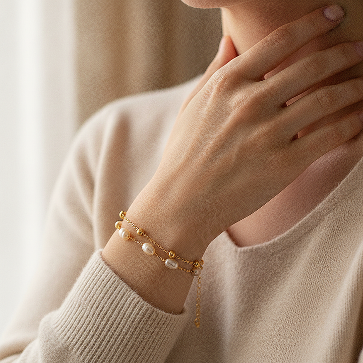 Sabine Pearl Bracelet