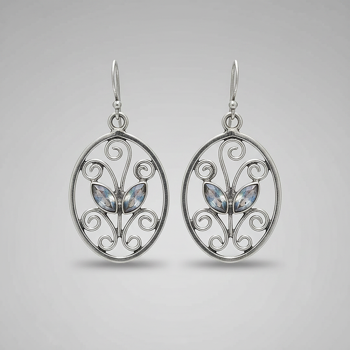Valentine Moonstone Earrings