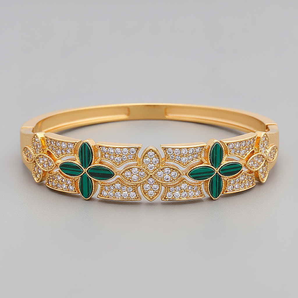 Fleur Emerald Bracelet