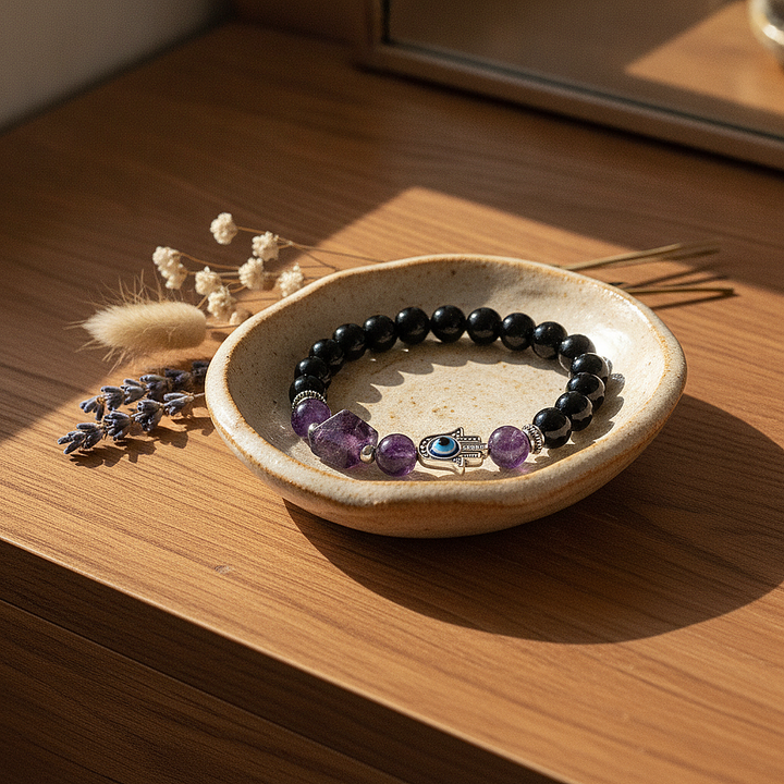 Elise Amethyst Bracelet