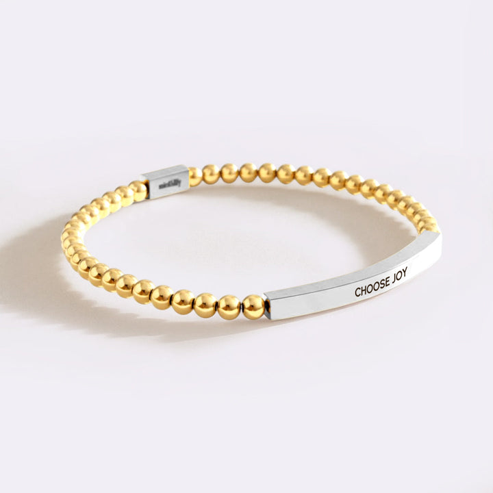 Choose Joy Perlenarmband „Inspire“
