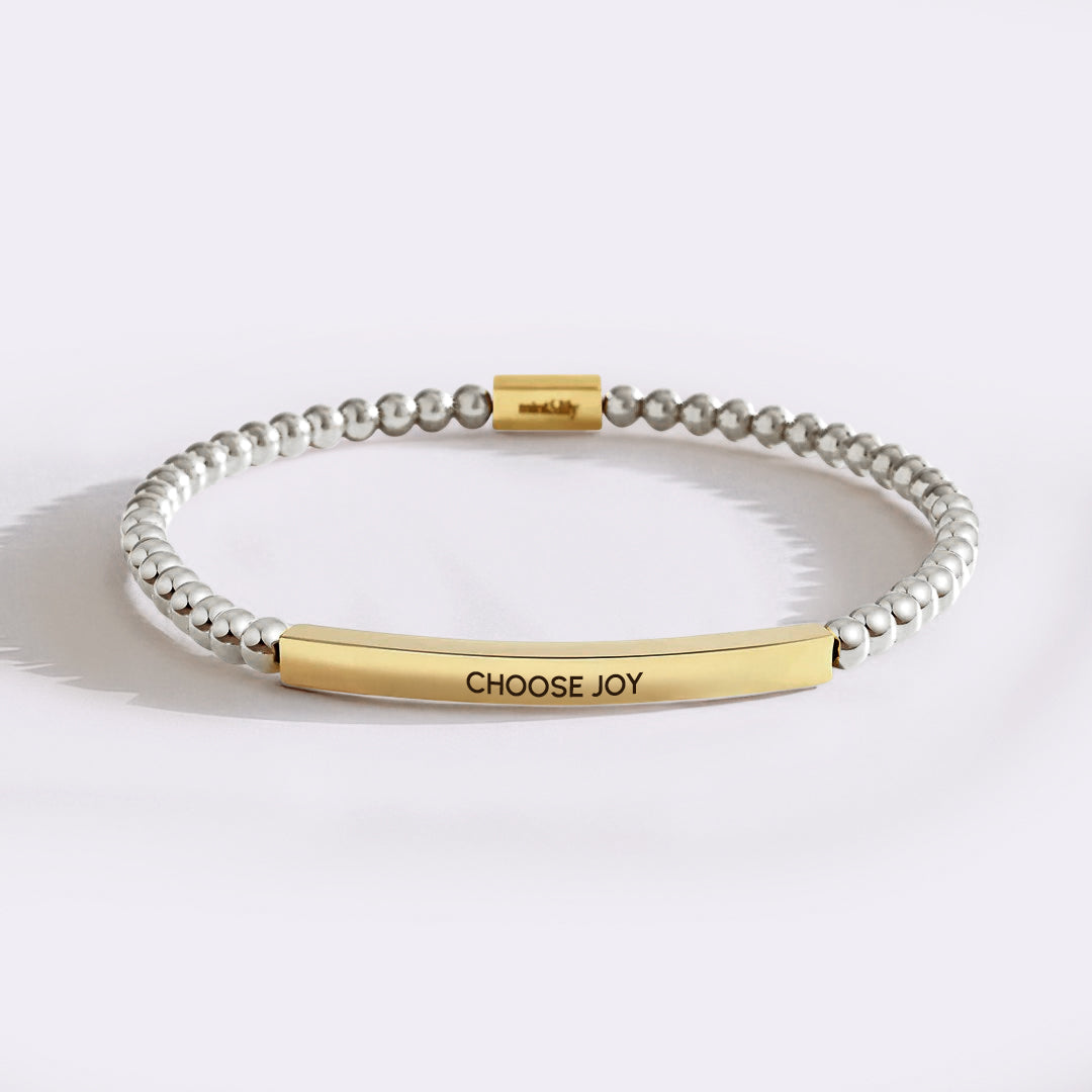 Choose Joy Perlenarmband „Inspire“