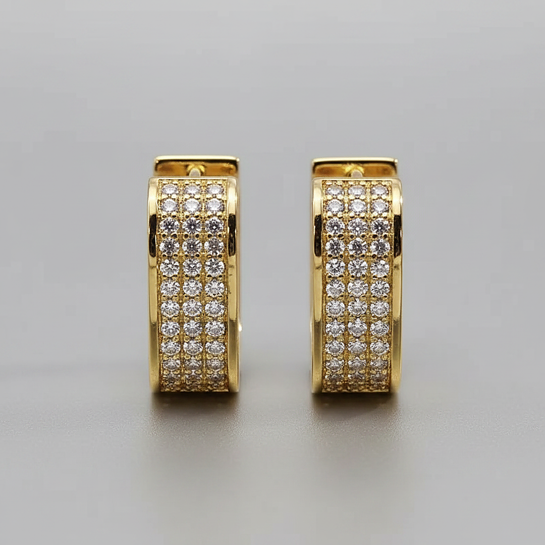 Vionnet Crystal Earrings
