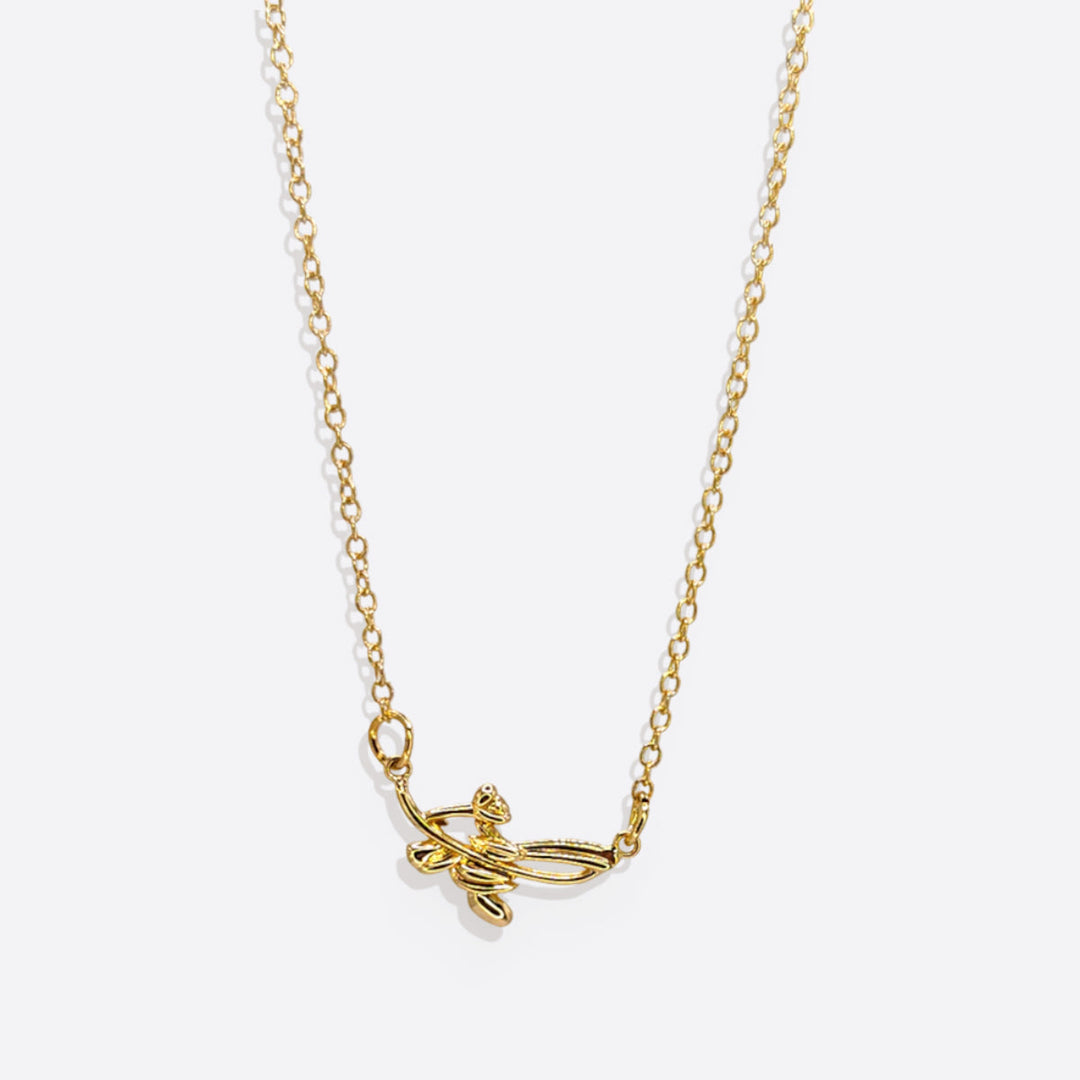 Dainty Birth Flower Necklace