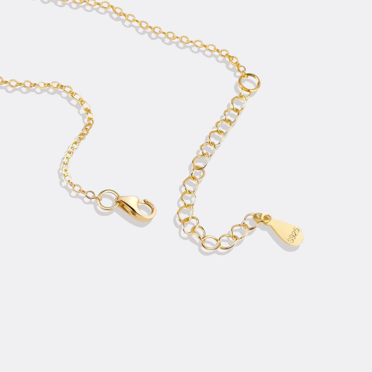 Fijn parelhangertje ketting