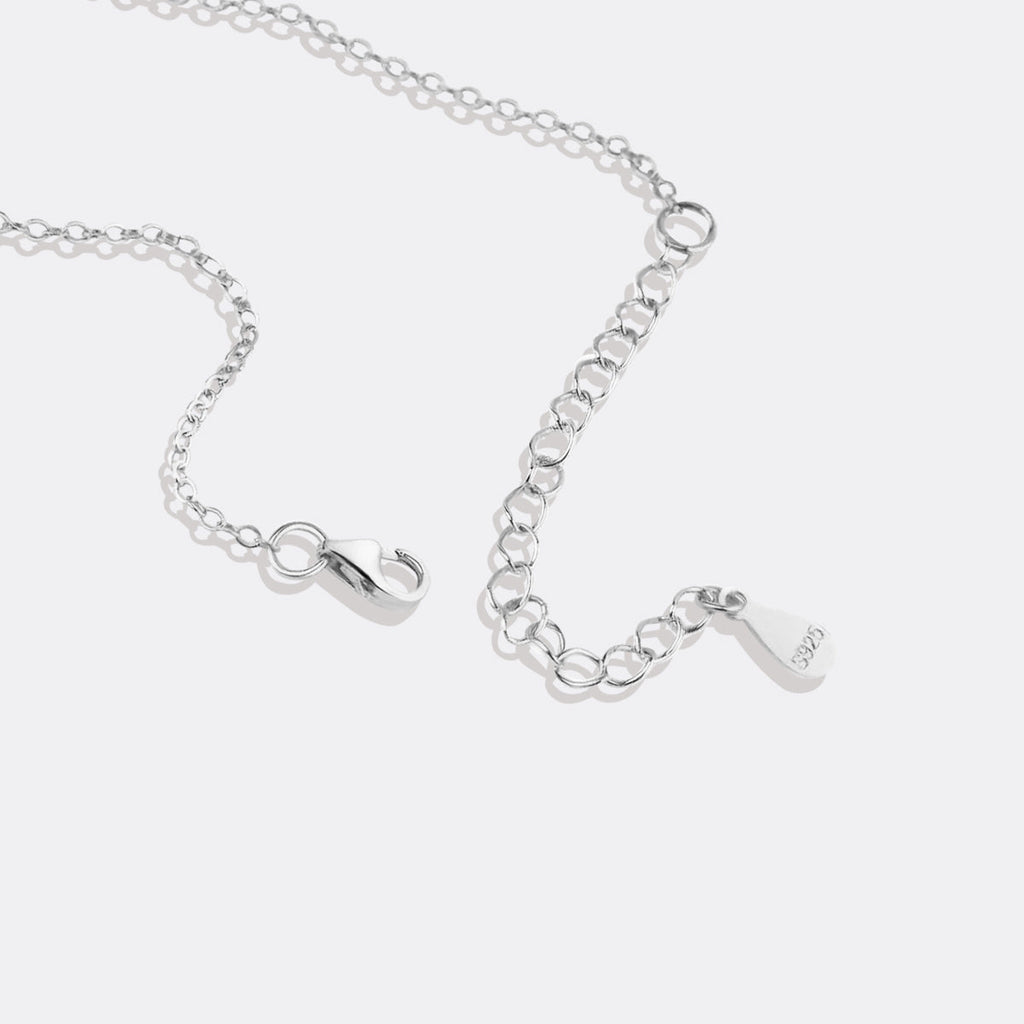 Fijn parelhangertje ketting