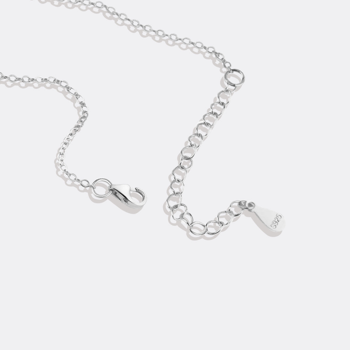 Fijn parelhangertje ketting