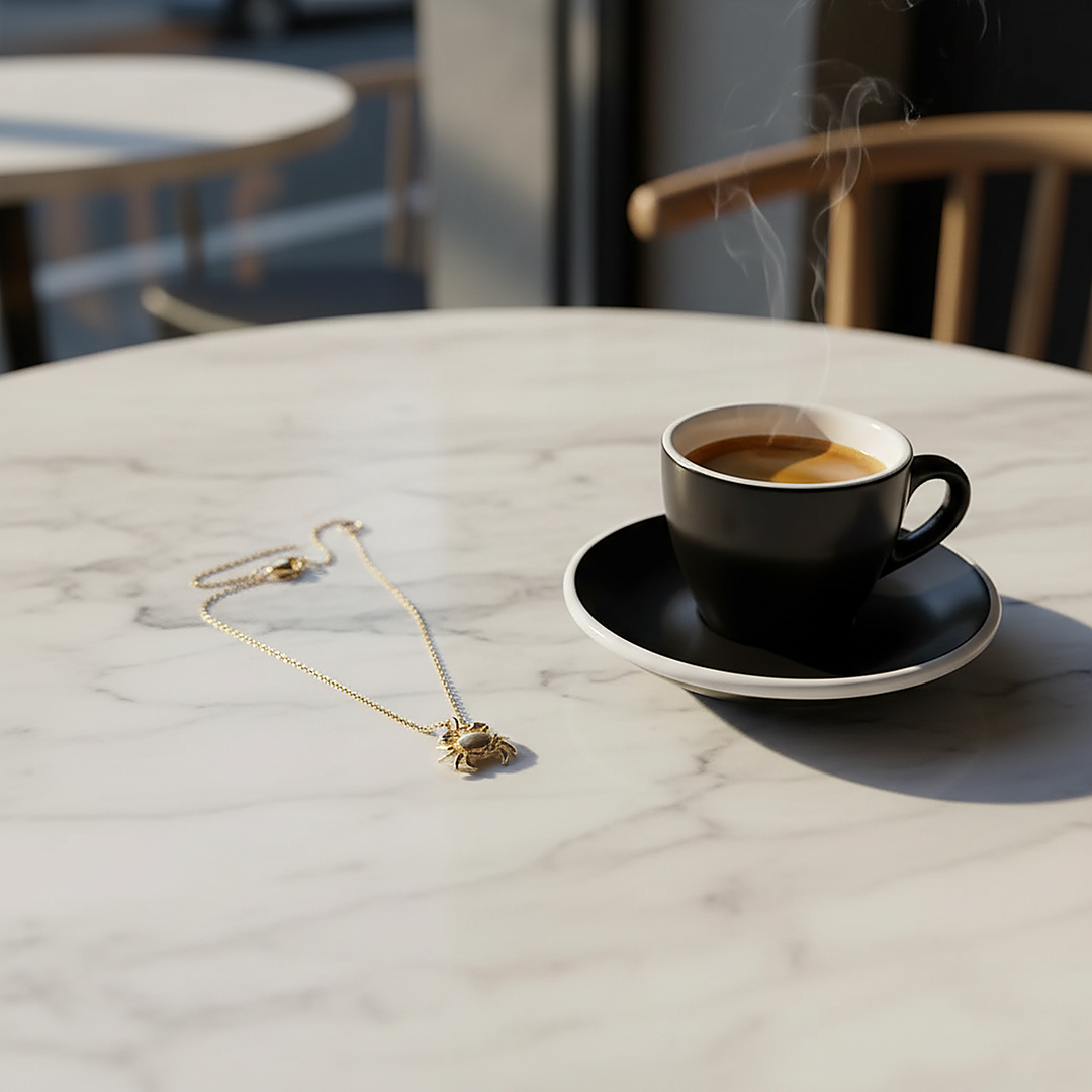 Cerise Gold Necklace