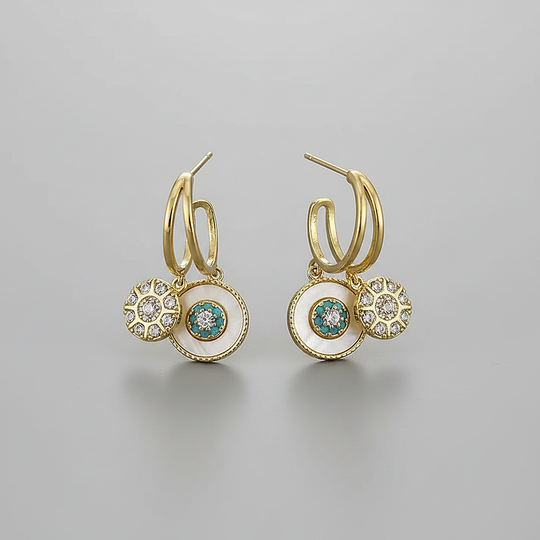 Xanthe Zirconia Earrings