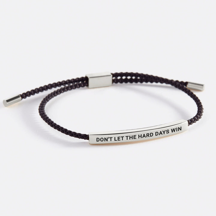Lad Ikke De Svære Dage Vinde Inspirerende Armbånd