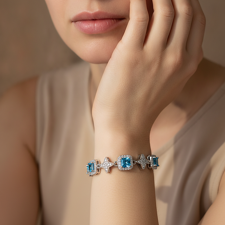 Cerise Topaz Bracelet