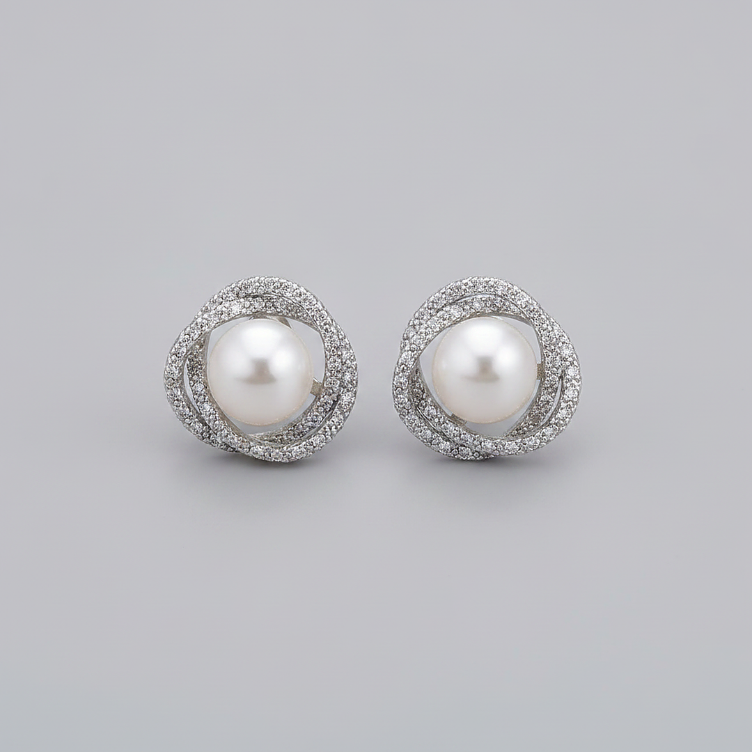 Rosaline Pearl Earrings