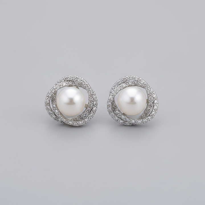 Rosaline Pearl Earrings