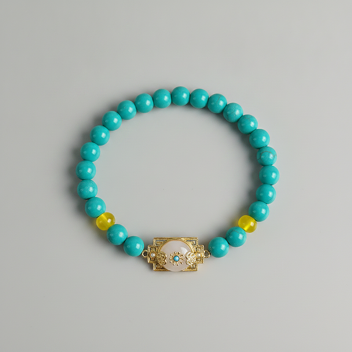 Clemence Turquoise Bracelet