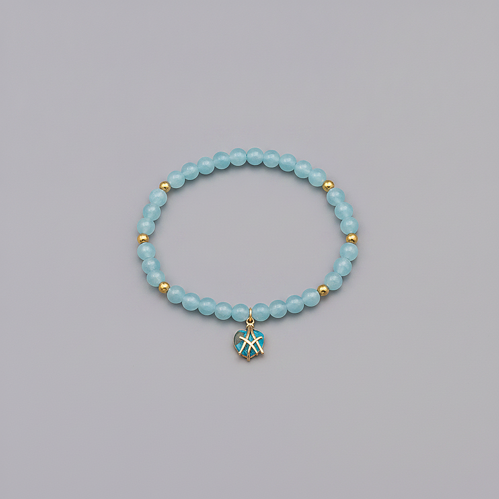 Opaline Aquamarine Bracelet